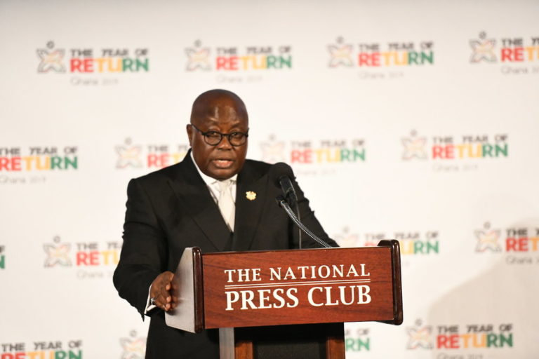 GHANA DECLARES 2019 ‘YEAR OF RETURN’
