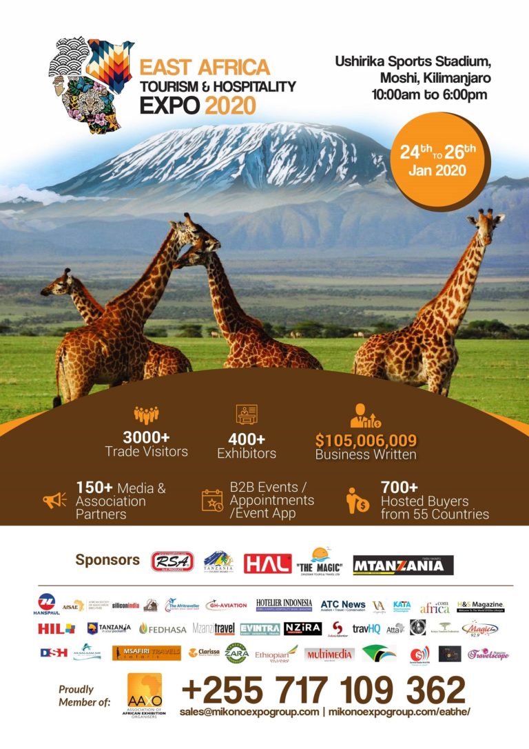 BREAKING: EATHE 2020, NOW BIGGEST HOSTED BUYERS TOURISM SHOW IN EAST & CENTRAL AFRICA