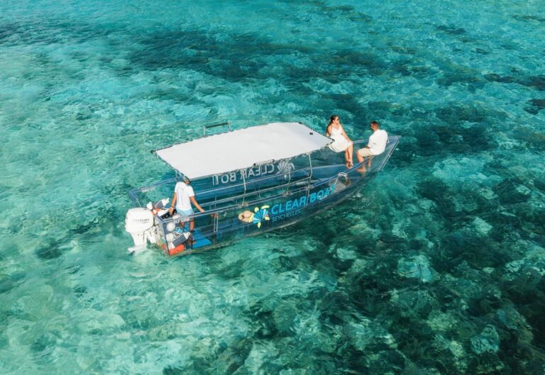 Clear Boat Seychelles Introduces Transparent Boats for Marine Tourism