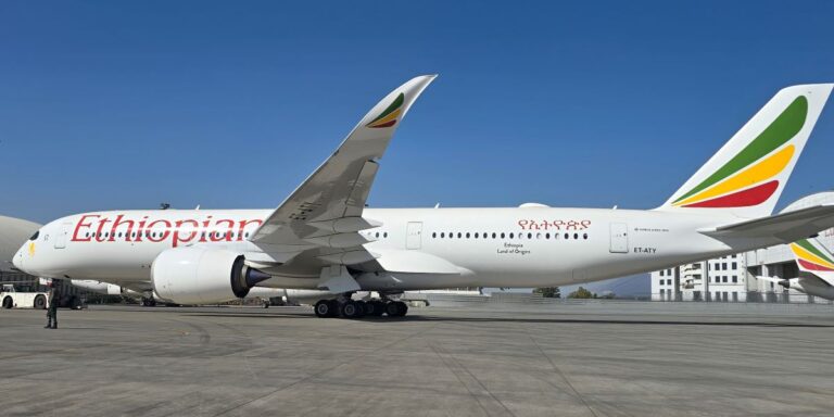 Ethiopian Airlines Achieves Major MRO Breakthrough with First A350-900 Full Strip & Paint Program in Africa