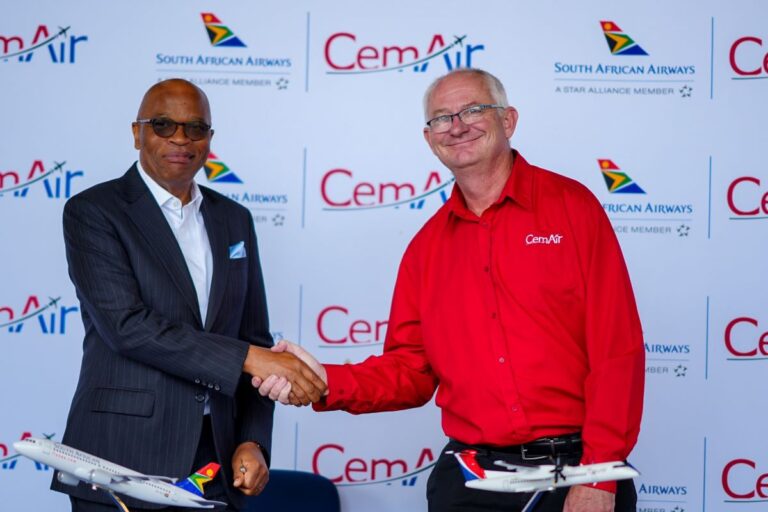 South African Airways & CemAir Announce Landmark Codeshare Partnership