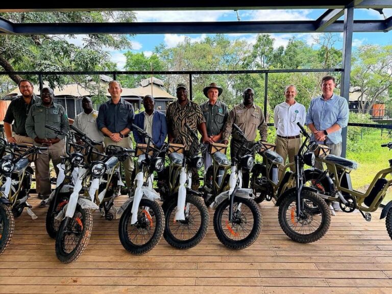 Anantara Kafue River’s Electric Bike Initiative Empowers Anti-Poaching Rangers