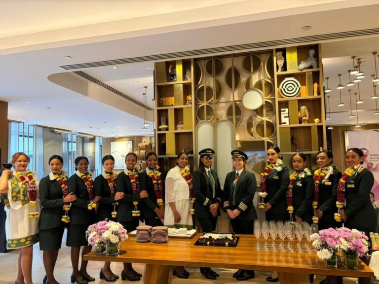 Ethiopian Airlines Flies All-Women Crews to 8 Cities for International Women’s Day