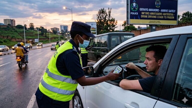 Rwanda Tightens the Wheel: New Law Imposes Prison Sentences for Drunk Driving