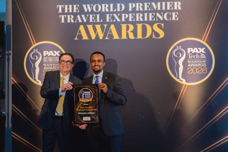 Ethiopian Airlines Sweeps Three Categories at 2026 PAX Readership Awards