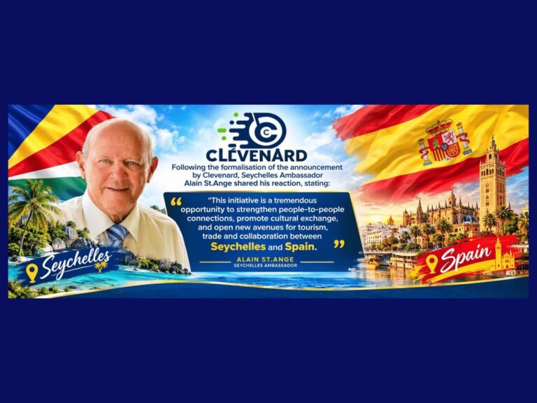 Ambassador Alain St. Ange Named Chairman of Clevenard Open Project 2027