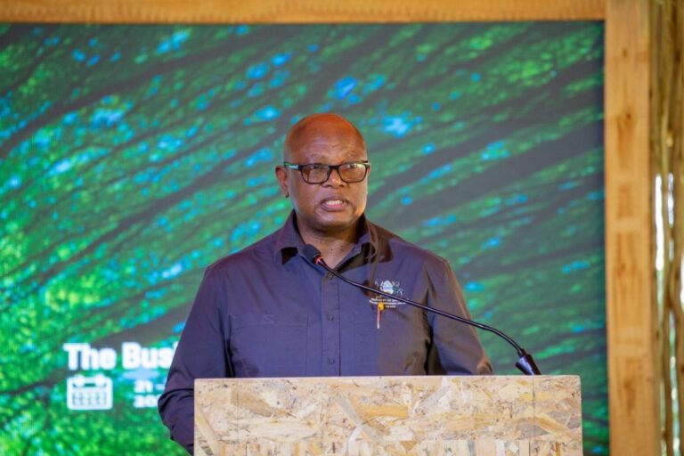 Mmolotsi Sets Out Vision for Botswana’s Green Economy at Sustainability Week